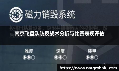 南京飞盘队防反战术分析与比赛表现评估