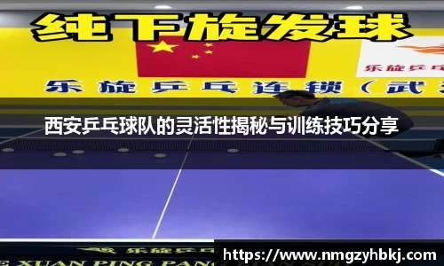 西安乒乓球队的灵活性揭秘与训练技巧分享
